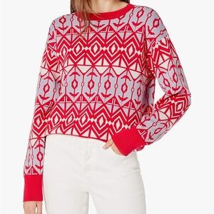 The Drop jacquard sweater